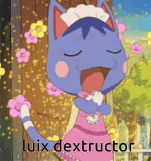 Luix Dextructor Animal Crossing GIF - Luix Dextructor Animal Crossing Calm Down GIFs