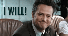 I Will - Go On GIF - I Will Go On Matthew Perry GIFs