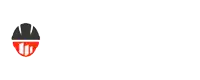 a logo for grupo inco with a hard hat on it