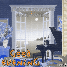 Good Evening Summer Jazz GIF - Good Evening Summer Jazz GIFs