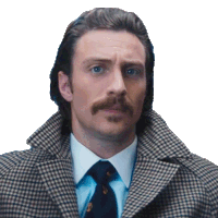 Whyd I Do That Tangerine Sticker - Whyd I Do That Tangerine Aaron Taylor Johnson Stickers