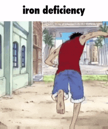 Iron Deficiency One Piece GIF - Iron Deficiency One Piece Fall GIFs