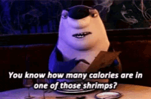 Shark Tale How Many Calories Are In The Shrimp GIF - Shark Tale How Many Calories Are In The Shrimp GIFs
