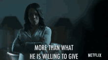 More Than What He Is Willing To Give Maya Miller GIF - More Than What He Is Willing To Give Maya Miller Ozark GIFs