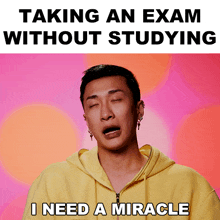 Taking An Exam Without Studying Nymphia Wind GIF