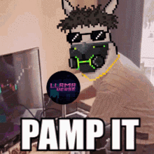 Llamaverse Pamp It GIF