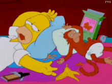 Homer Simpson Tired GIF - Homer Simpson Tired The Simpsons GIFs