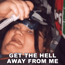 Get The Hell Away From Me Kyle Kidd GIF - Get The Hell Away From Me Kyle Kidd Nannymaw GIFs