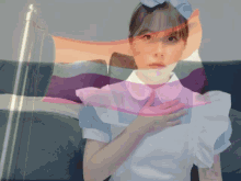 Wheein Mooncheekie GIF - Wheein Mooncheekie Lesbian Flag GIFs
