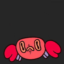 Furious Crabby Crab GIF - Furious Crabby Crab Pikaole GIFs