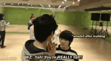 Seventeen Youre Really Tall GIF - Seventeen Youre Really Tall Tall GIFs