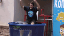 Fell Into The Water Mark Chernesky GIF - Fell Into The Water Mark Chernesky Konas2002 GIFs