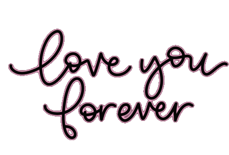 Love You Sticker - Love You Forever Stickers
