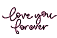 Love You Sticker - Love You Forever Stickers