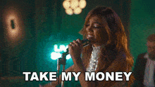 Take My Money And All Of My Time Mickey Guyton GIF - Take My Money And All Of My Time Mickey Guyton Kane Brown GIFs