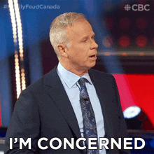 I'M Concerned Gerry Dee GIF - I'M Concerned Gerry Dee Family Feud Canada GIFs