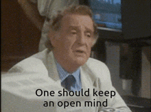 One Should Keep An Open Mind David Swift GIF - One Should Keep An Open Mind David Swift Henry Davenport GIFs