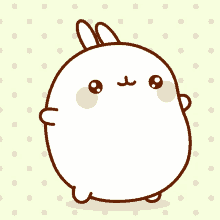 Happy Molang GIF - Happy Molang Excited GIFs