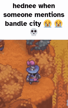 Hednee Hed Nee GIF - Hednee Hed Nee When Someone Mentions Bandle City GIFs