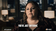 You'Re Just Different Kate Pearson GIF - You'Re Just Different Kate Pearson Chrissy Metz GIFs