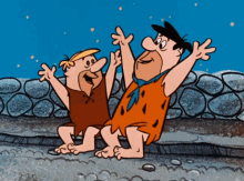 Fred Flintstone Barney Rubble GIF - Fred Flintstone Barney Rubble The Flintstones GIFs
