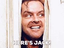 Jack Nicholson The Shining GIF - Jack Nicholson The Shining Heres Johnny GIFs