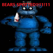 Bear5 Spotted Bear5 GIF - Bear5 Spotted Bear5 Blue GIFs