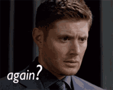 Dean Winchester Really GIF - Dean Winchester Really Stop GIFs