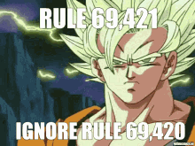 Goku Rule69421 GIF - Goku Rule69421 Rule69420 GIFs