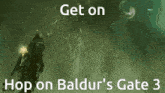 Hop On Get On GIF - Hop On Get On Baldurs Gate GIFs