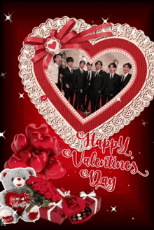 Bts Love Happy Valentines Day GIF - Bts Love Happy Valentines Day Bts Happy Valentines Day GIFs