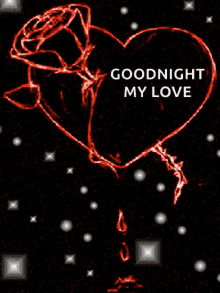 Hearts Goodnight GIF - Hearts Goodnight My Love GIFs