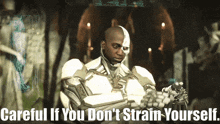 Injustice 2 Cyborg GIF - Injustice 2 Cyborg Careful If You Dont Strain Yourself GIFs