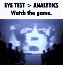 Eye Test Analytics GIF - Eye Test Analytics Advanced Stats GIFs