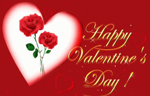 happy valentines day hearts