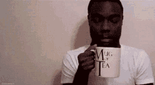 Sipping My Tea Cause Bye Felicia GIF