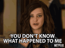 You Dont Know What Happened To Me No Idea GIF - You Dont Know What Happened To Me No Idea Clueless GIFs