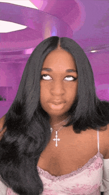 Jeorgia Peach Rolling Her Eyes Psyiconic GIF - Jeorgia Peach Rolling Her Eyes Psyiconic Jeorgia Peach GIFs