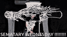 wednesday sematary ghost mountain desecration haunted mound