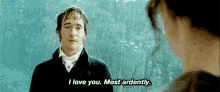 Mr Darcy I Love You GIF - Mr Darcy I Love You Rain GIFs