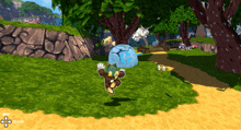 a screenshot of a video game that says map on the bottom right