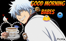 Good Morning Gintoki GIF - Good Morning Morning Gintoki GIFs