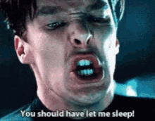 Let Me Sleep Benedict Cumberbatch GIF - Let Me Sleep Benedict Cumberbatch GIFs
