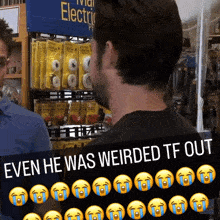 Mac Mcdonald Even She Was Weirded Tf Out GIF - Mac Mcdonald Even She Was Weirded Tf Out It'S Always Sunny In Philadelphia GIFs