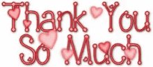 Thank You So Much Hearts GIF - Thank You So Much Hearts Pink Than Yyou GIFs