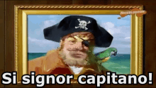 Si Signor Capitano Spongebob Pirata GIF - Yes Captain Spongebob Pirate GIFs