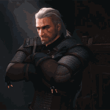 Chilling Geralt Of Rivia GIF - Chilling Geralt Of Rivia The Witcher GIFs