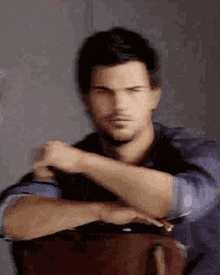 taylor lautner grayson west handsome serious