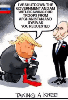 Trump Taking The Knee For Putin GIF - Trump Taking The Knee For Putin GIFs