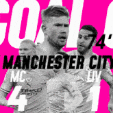 Manchester City F.C. (4) Vs. Liverpool F.C. (1) Second Half GIF - Soccer Epl English Premier League GIFs